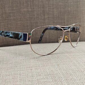 Kirkland Signature Women Eyeglasses/Sunglasses Frame KS MANDI GOLD/TORT 60[]15